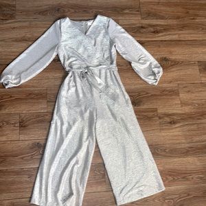 GB Girls Dressy Gold shimmer jumpsuit, size 14, never worn brand new
